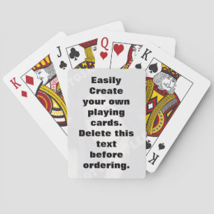 Créez facilement votre propre jeu de cartes person