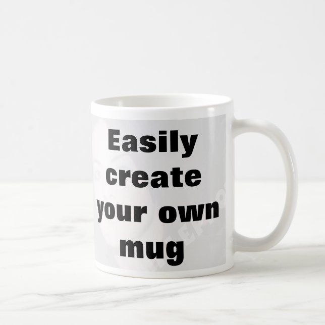Créez facilement votre propre tasse Supprimer le g (Droite)