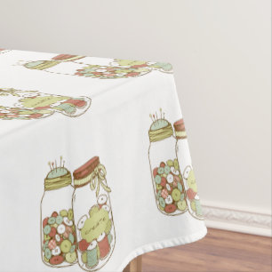 Créez la nappe de pot de maçon