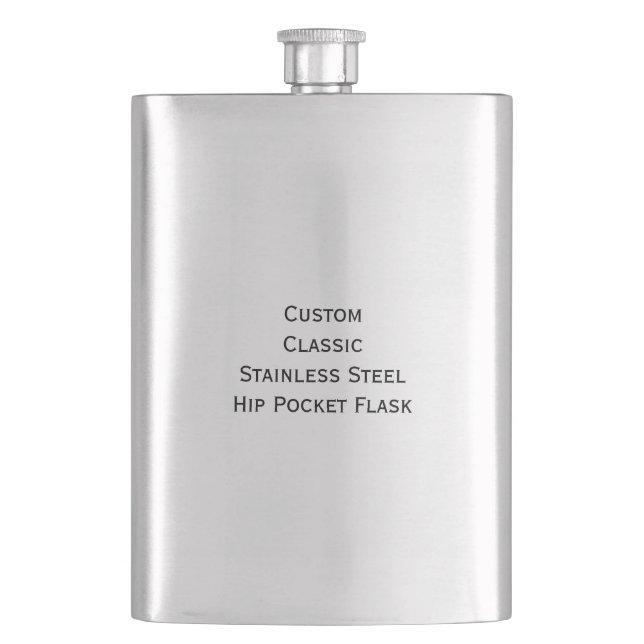 Créez le flacon en acier fait sur commande (devant)