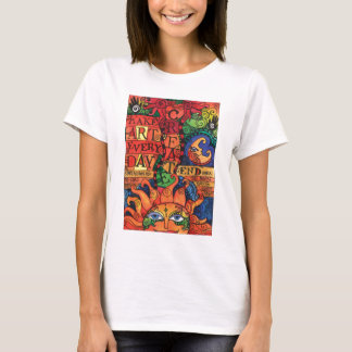 Créez le T-shirt d'art pour des artistes