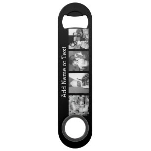 Créez un collage d'Instagram avec 4 photos - noir