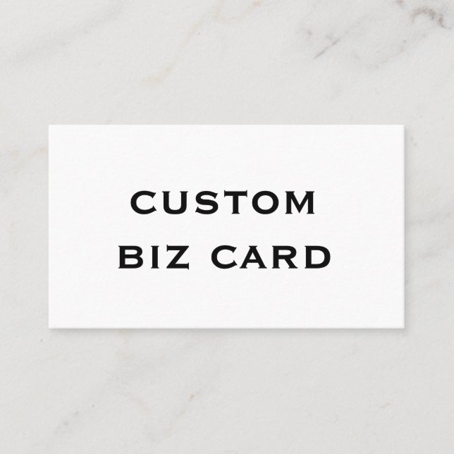 CRÉEZ VOS CARTES DE VISITE (Devant)