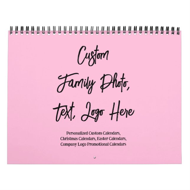 Créez vos propres calendriers photo et calendriers (Protection)