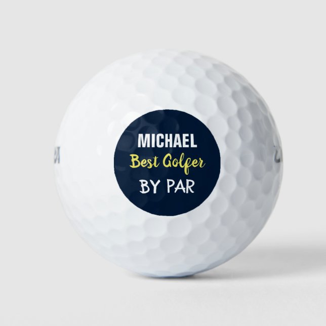 Créez vos propres meilleures balles de golf Golfer (Devant)