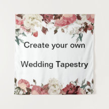 Créez vos propres - tapisserie de mariage