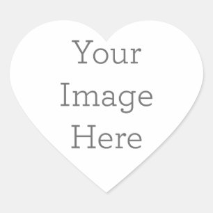 Créez votre autocollant en forme de coeur