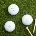 Créez votre  balle de golf Titleist® Pro V1