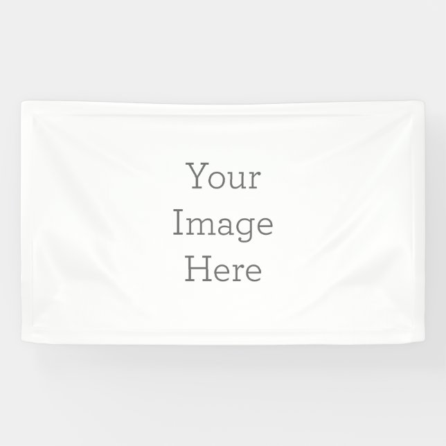 Banderole en vinyle, 7,62 cm x 1,53 m (Horizontal)