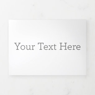 Créez votre carte à trois volets format paysage