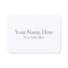 Créez votre carte de visite