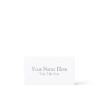 Créez votre carte de visite standard