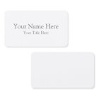 Créez votre  carte de visite standard