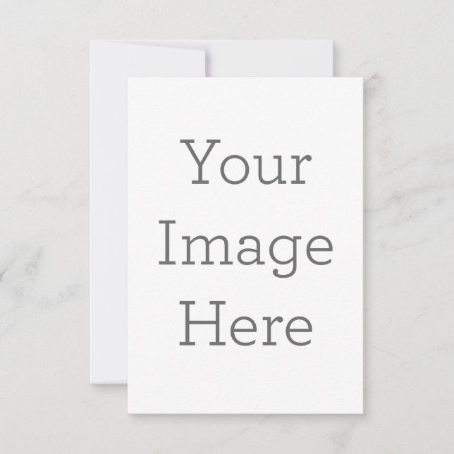 Carte de voeux simple 8,9 cm x 12,7 cm (Devant)