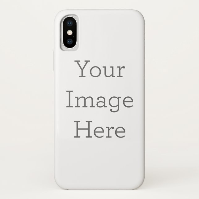 Coque téléphonique Case-Mate, iPhone XS d'Apple, Barely There (Dos)