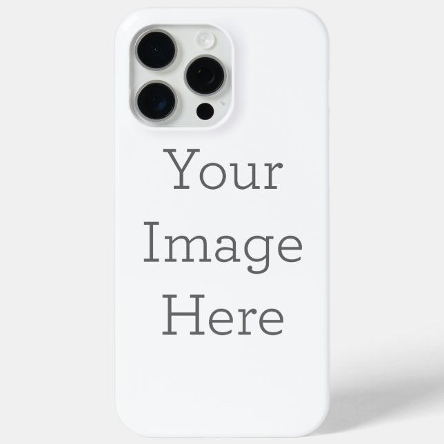 Coque téléphonique Case-Mate, Apple iPhone 15 Pro Max, Barely There (Verso)