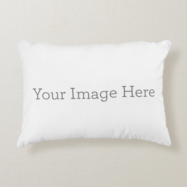 Coussin de 40,5 cm x 30,5 personnalisé en Polyester Brossé  (Devant)