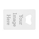 Créez votre décapsuleur format carte de crédit