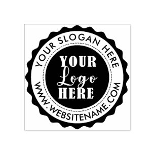 Créez votre logo d'entreprise tampon en caoutchouc