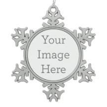 Créez votre ornement flocon de neige en étain