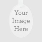 Créez votre  ornement ovale en acrylique