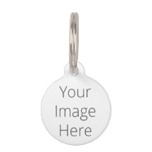 Créez votre petite médaille ronde pour chien/chat