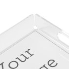 Créez votre  plateau en acrylique