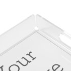 Créez votre  plateau en acrylique