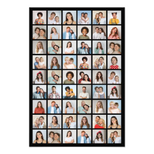 Créez votre propre 54 photo Collage photo agrandis