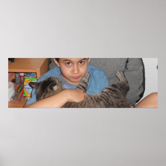 Créez votre propre affiche de 36 po x 12 po (Devant)