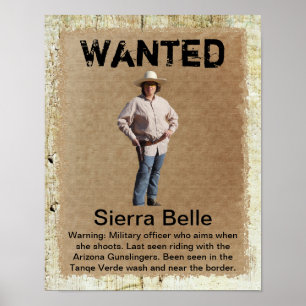 Créez votre propre affiche Recherchée