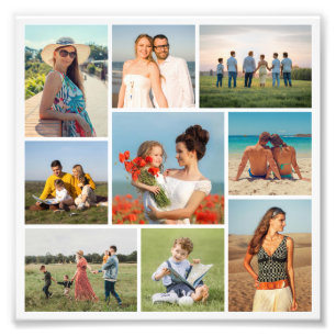 Créez votre propre agrandissement de photo en coll