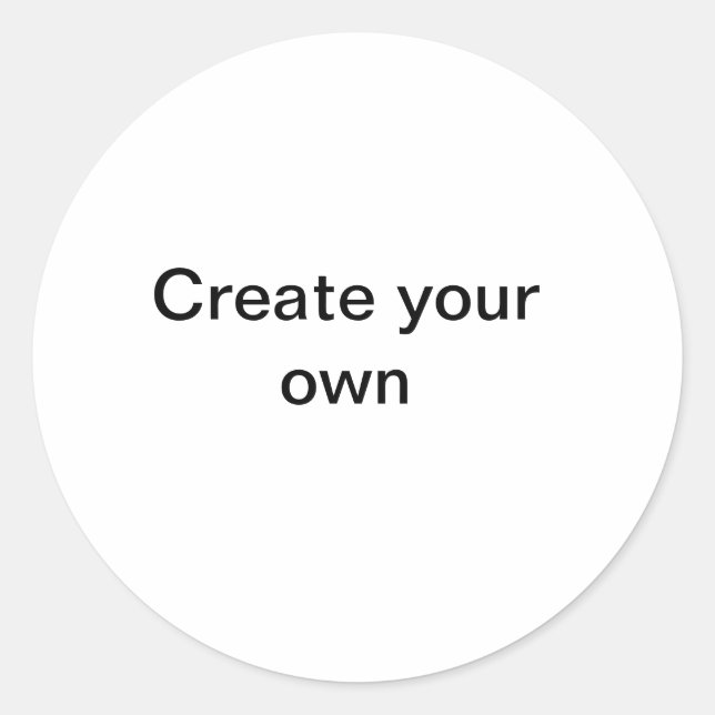 Créez votre propre autocollant (Devant)