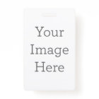 Créez votre propre badge vertical en plastique