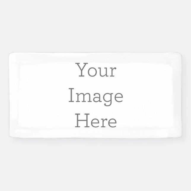 Banderole en vinyle, 60,9 cm x 30,5 cm (Horizontal)