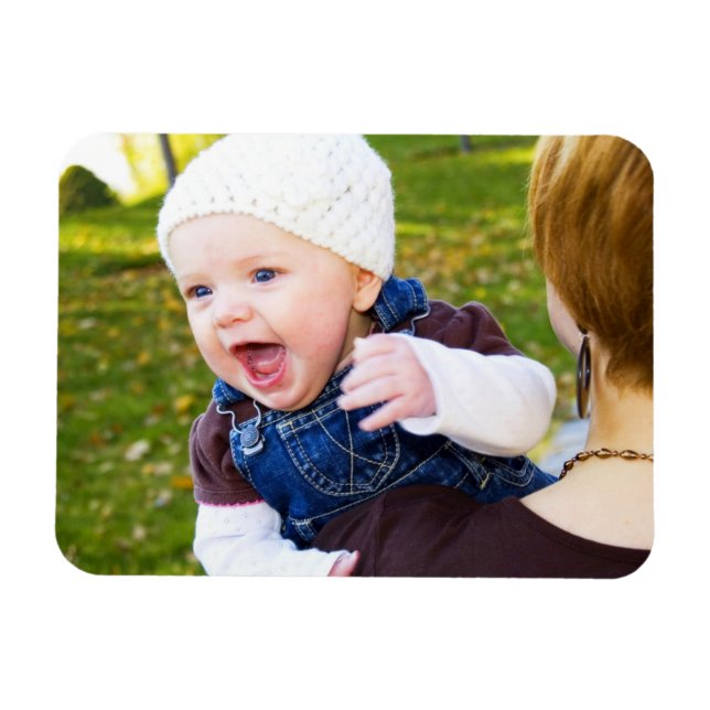 Créez votre propre bébé photo Magnet Keepsaké (Horizontal)
