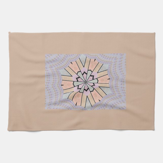 Créez votre propre belle serviette de cuisine cool (Horizontal)