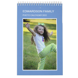 Créez votre propre calendrier de l'année photo de 