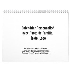 Créez Votre Propre Calendrier Personnalisé Famille Calendar