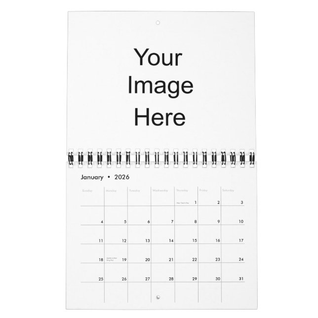 Créez votre propre calendrier unique Petit (Jan 2026)