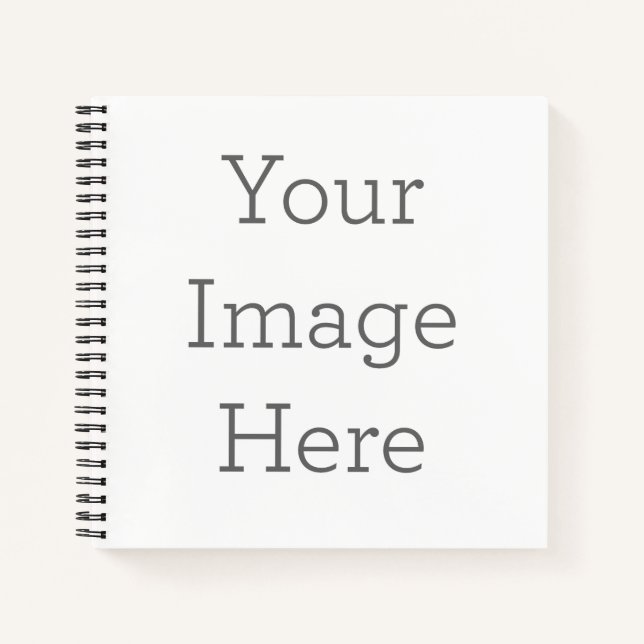 Carnet spirale de luxe 21,6 x 21,6 cm (Devant)