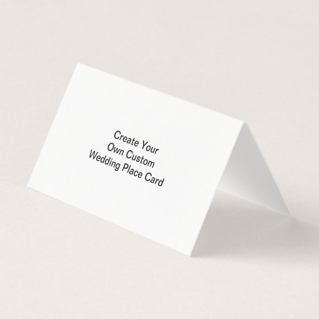 Créez votre propre carte de lieu de mariage person (Front)