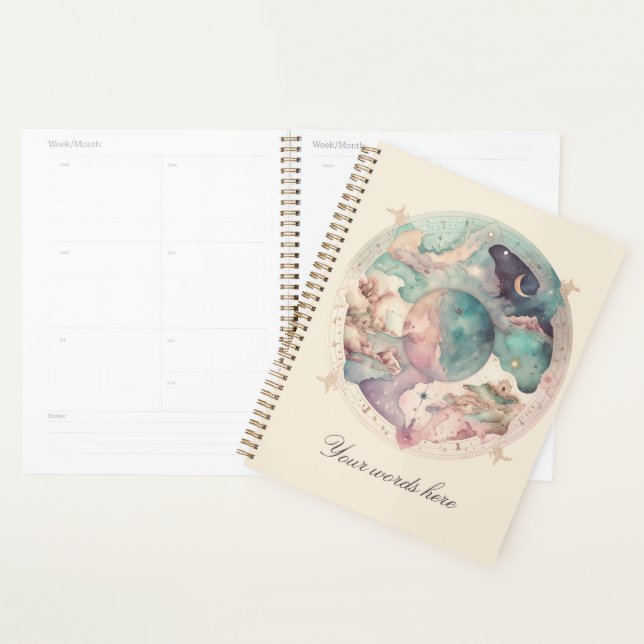 Créez Votre Propre Carte de Monde Fantastique (Devant avec enveloppe)