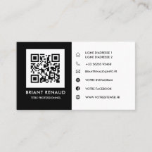 Créez votre propre carte de visite à code QR