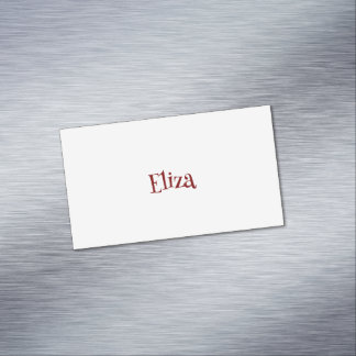 Créez votre propre carte de visite magnétique 5 x