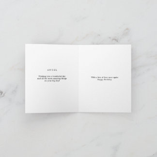 Créez votre propre carte de vœux d'anniversaire av