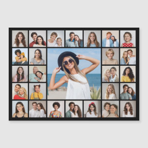 Créez votre propre carte magnétique de collage pho