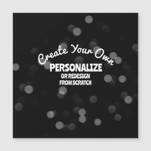 Créez votre propre carte magnétique personnalisée