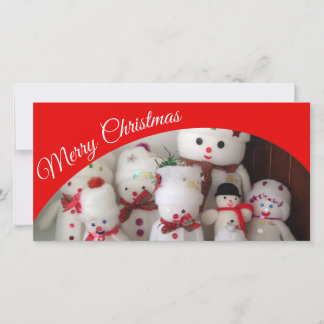 Créez votre propre carte photo Joyeux Noël