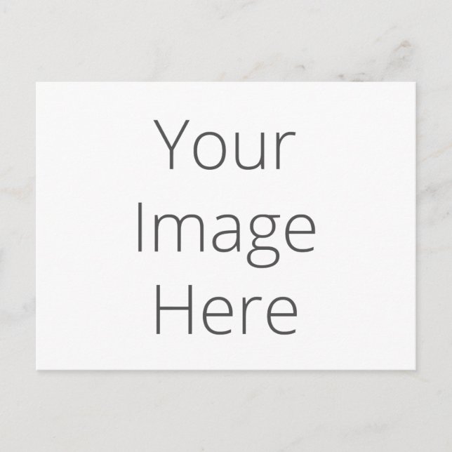 Créez votre propre carte postale Customisée (Devant)